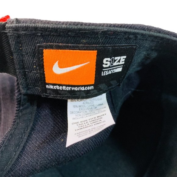 Nike 2000s y2k small swoosh adjustable hat - Picture 5 of 6